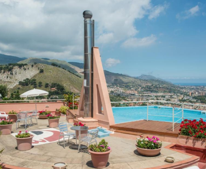 Palermo linn ja 3* hotell HOTEL BEL 3 panoraamvaatega!