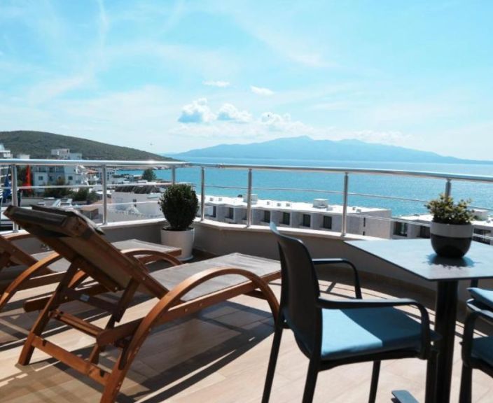 Kaunis Saranda kuurort ja 3* hotell BLUE SKY!