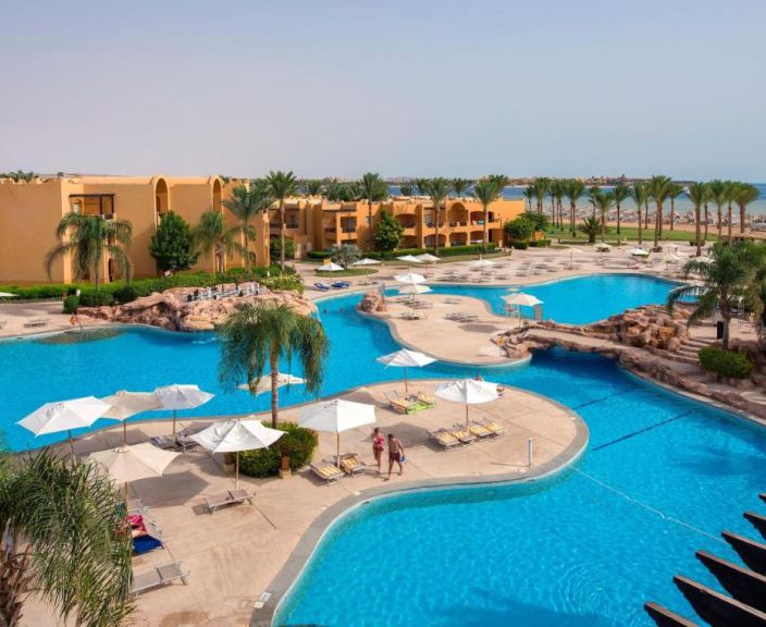 Puhkus basseinikompleksiga 5* STELLA MAKADI BEACH RESORTS hotellis Egiptuses!