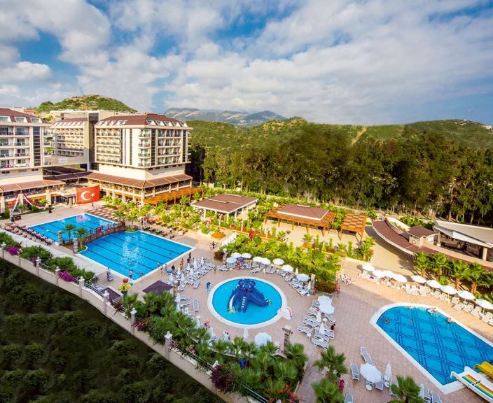 Meeleolukas perepuhkus 5* DIZALYA PALM GARDEN HOTEL Alanyas!