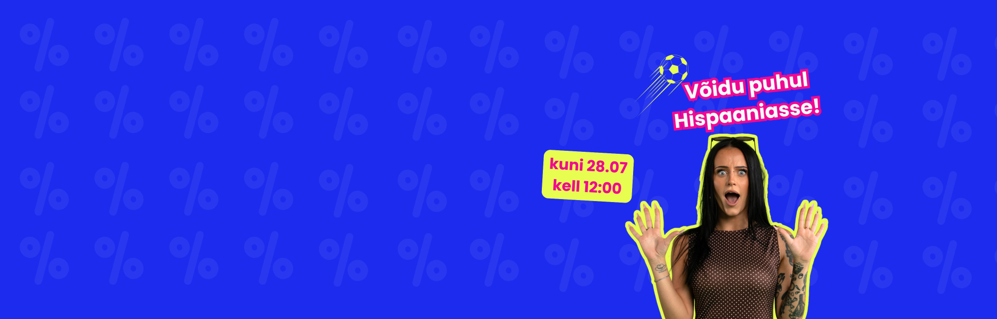 VÄLKMÜÜK⚡💥REIS HISPAANIASSE -50%