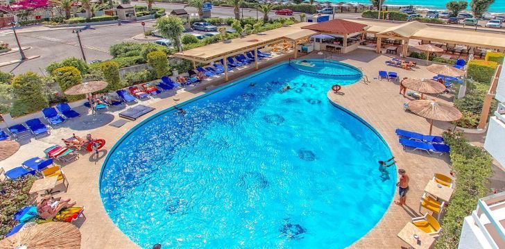 Puhkus Ixias, kus ilm on ideaalne veespordi harrastamiseks, hotellis 3* LITO! 1