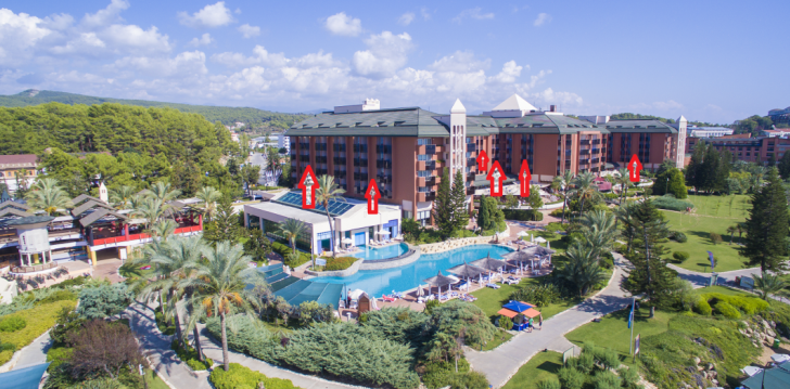 Suurepärane puhkus 5* hotellis AQI PEGASOS RESORT, Türgis! 24