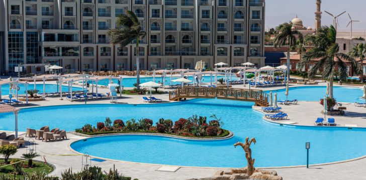 5* puhkus populaarses Hurghada hotellis SUNRISE ALORA AQUA PARK RESORT! 4