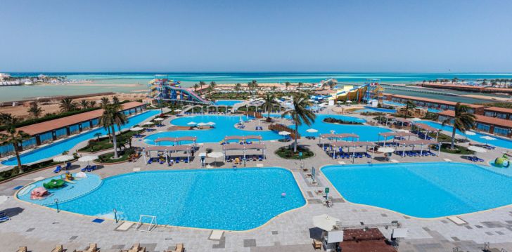 5* puhkus populaarses Hurghada hotellis SUNRISE ALORA AQUA PARK RESORT! 1
