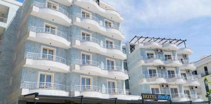 Kaunis Saranda kuurort ja 3* hotell BLUE SKY! 1