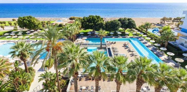 Puhkus otse mere ääres, 4* hotell Rhodosel, BLUE SEA BEACH RESORT! 1