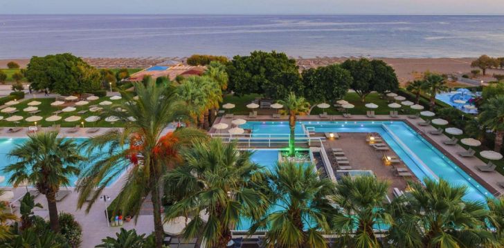 Puhkus otse mere ääres, 4* hotell Rhodosel, BLUE SEA BEACH RESORT! 4