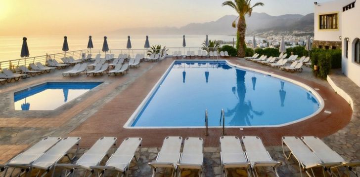 Merevaatega puhkus 4* HERSONISSOS VILLAGE HOTEL & BUNGALOWS hotellis, Kreekas! 1