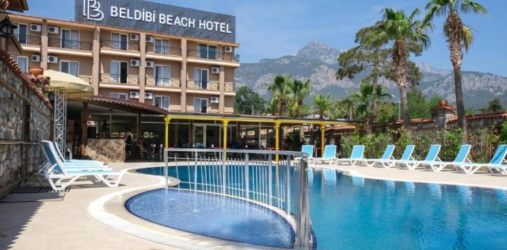 Ökonoomne puhkus 3* hotellis Beldibi Beach Hotel Türgis! 3