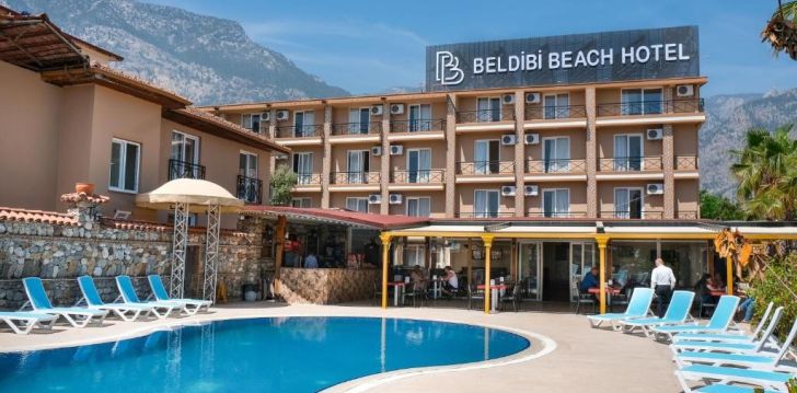 Ökonoomne puhkus 3* hotellis Beldibi Beach Hotel Türgis! 2
