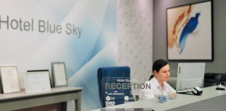 Mugav puhkus Albaanias, 4* hotell HOTEL BLUE SKY! 4