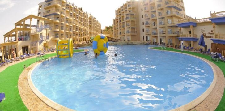 Panoraamvaatega puhkus 4* SPHINX AQUA PARK BEACH RESORT hotellis Hurghadas! 7