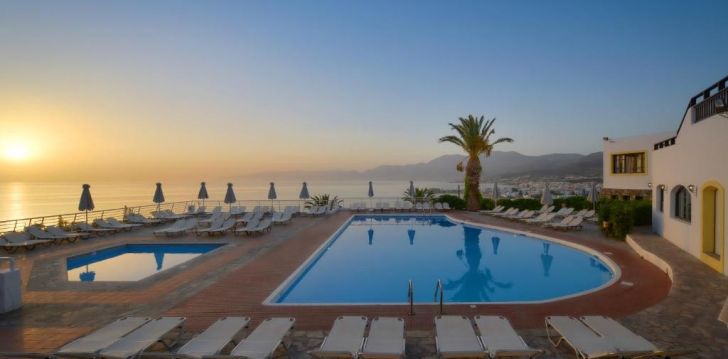 Merevaatega puhkus 4* HERSONISSOS VILLAGE HOTEL & BUNGALOWS hotellis, Kreekas! 1