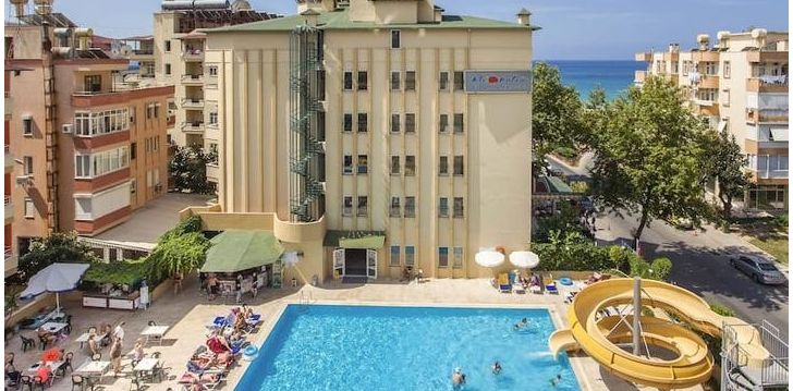 Välibasseini ja veeliumägedega puhkus Kleopatra Beach Hotel 4* hotellis Türgis! 1