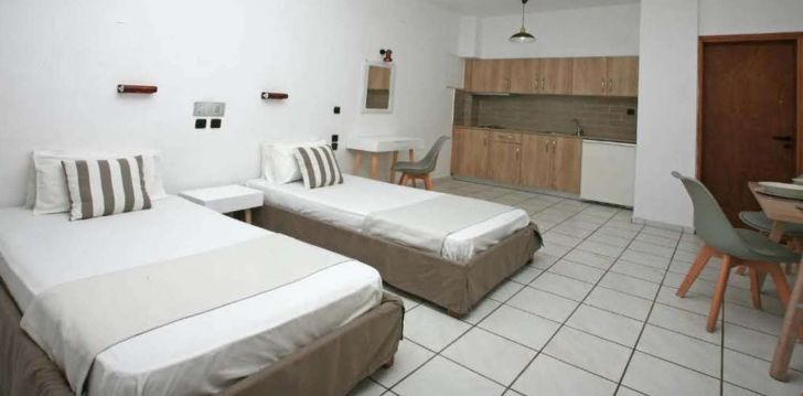 Puhkus basseinialaga 3* IRAKLIS APARTMENTS hotellis Kreekas! 7