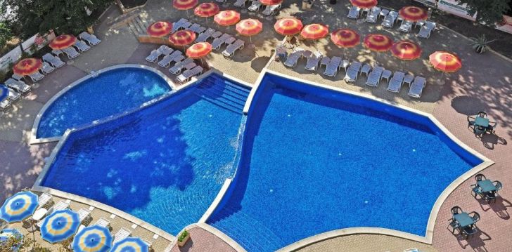Hästi sobiv hotell perepuhkuseks 3* PARADISE GREEN PARK hotellis Bulgaarias! 10
