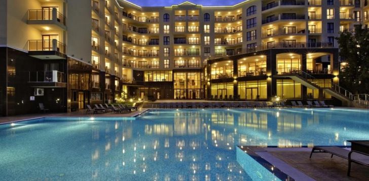 Kaasaegne puhkus 4* GOLDEN LINE APARTHOTEL hotellis Bulgaarias! 1