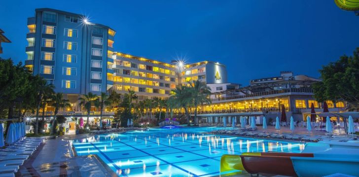 Sündmusterohke puhkus MERIDIA BEACH HOTEL 5* hotellis, Türgis 1