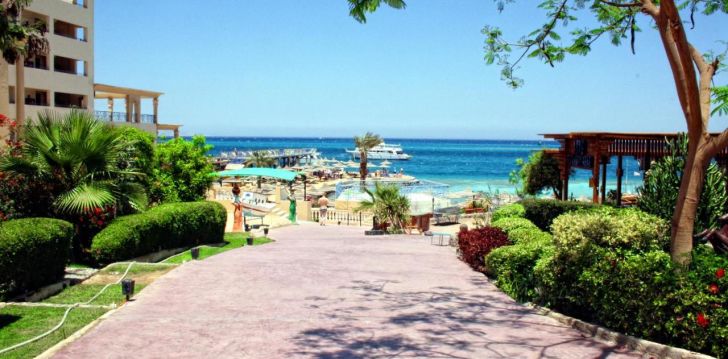 Vaikne ja hubane puhkus 4* KING TUT AQUA PARK BEACH RESORT hotellis Hurghadas 2