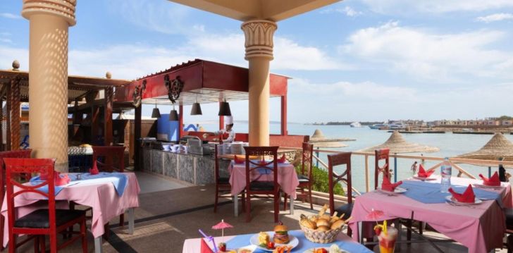 Vaikne ja hubane puhkus 4* KING TUT AQUA PARK BEACH RESORT hotellis Hurghadas 14