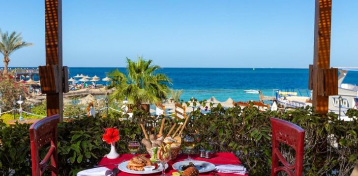Vaikne ja hubane puhkus 4* KING TUT AQUA PARK BEACH RESORT hotellis Hurghadas 1