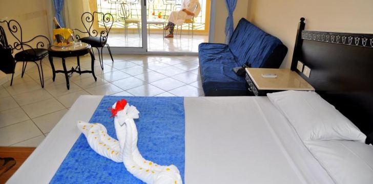 Vaikne ja hubane puhkus 4* KING TUT AQUA PARK BEACH RESORT hotellis Hurghadas 22