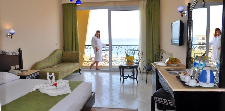 Vaikne ja hubane puhkus 4* KING TUT AQUA PARK BEACH RESORT hotellis Hurghadas 23