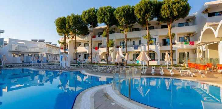 Elamusterohke puhkus Rhodosel hotellis 3* RODOS STAR 1