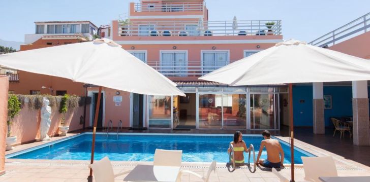 Meeleolukas puhkus paaridele või väiksematele peredele Globales Acuario 2* hotellis Tenerifel! 1