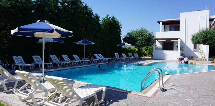 Võluv puhkus Rhodosel hotellis 3* TRIANTAFILLAS APARTMENTS! 1